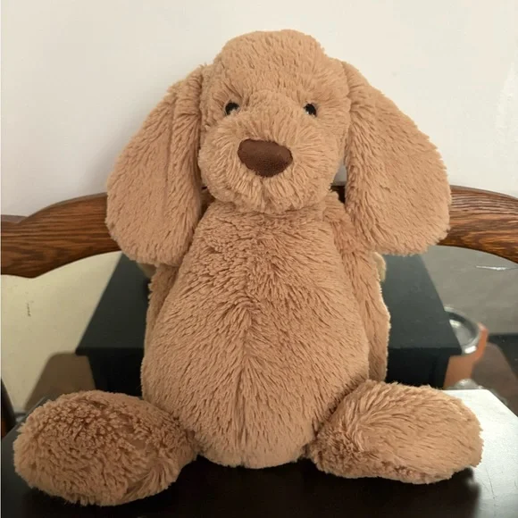 Jellycat Bashful Toffee Puppy Size Medium - Picture 17 of 17